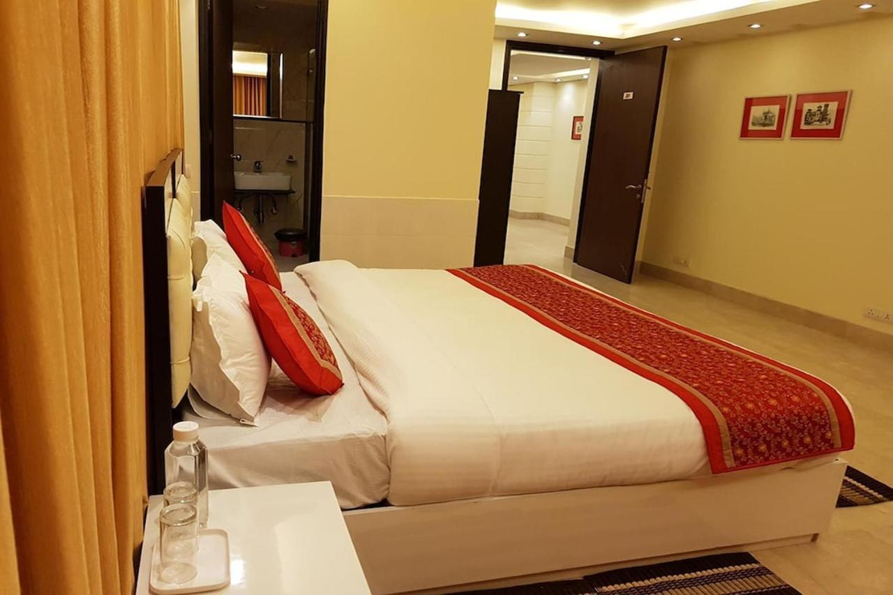 Greenleaf Apartment And Suites, Kalkaji Új-Delhi Kültér fotó