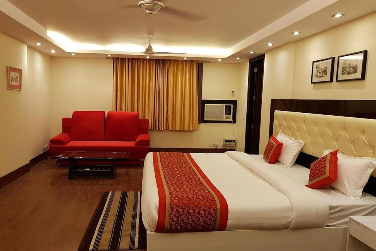 Greenleaf Apartment And Suites, Kalkaji Új-Delhi Kültér fotó